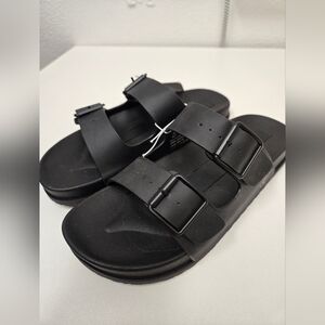 Earthing Grounded Slides – Black | Women’s Size 7 | NEW with Tags